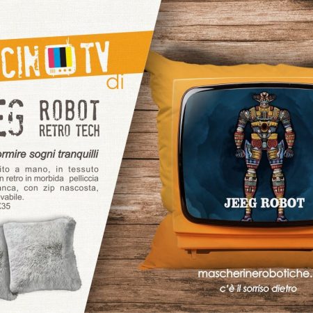 Cuscino Jeeg Robot