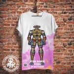 T-shirt-Jeeg-Robot-Uomo-d-Acciaio-Tech