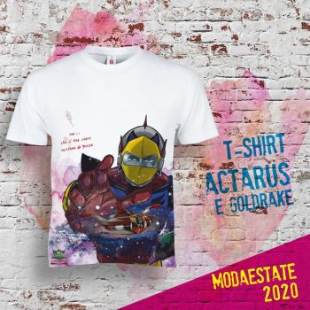 T shirt Actarus e Goldrake