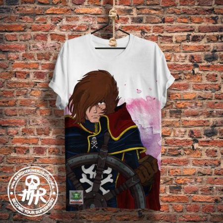 T-shirt Capitan Harlock al timone